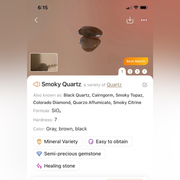Smoky Quartz Pearl and Sterling Silver Necklace NWT - Picture 11 of 12